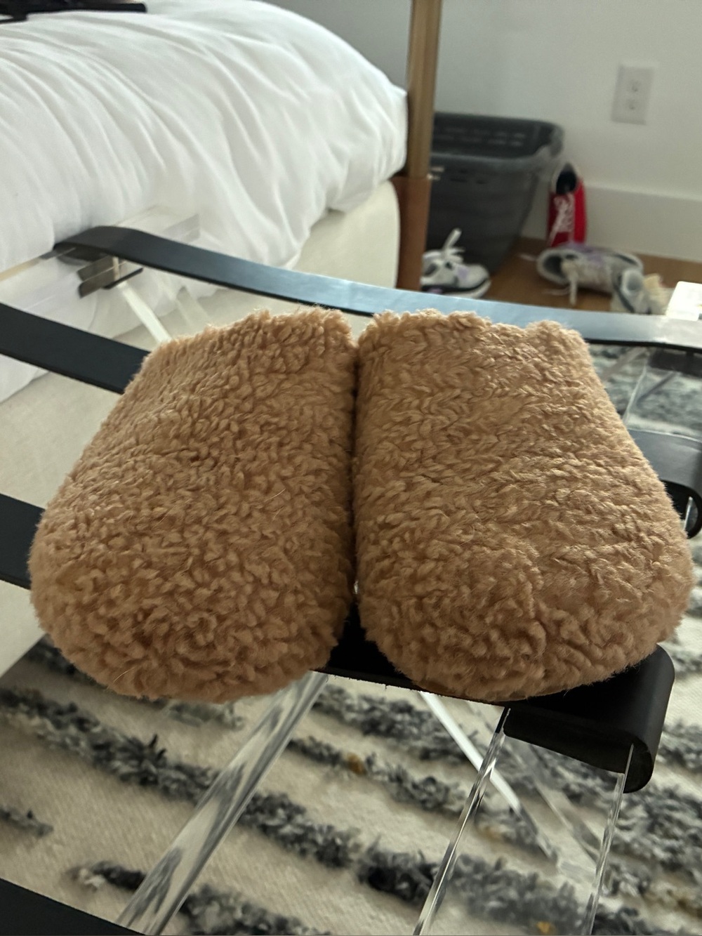Fuzzy slippers